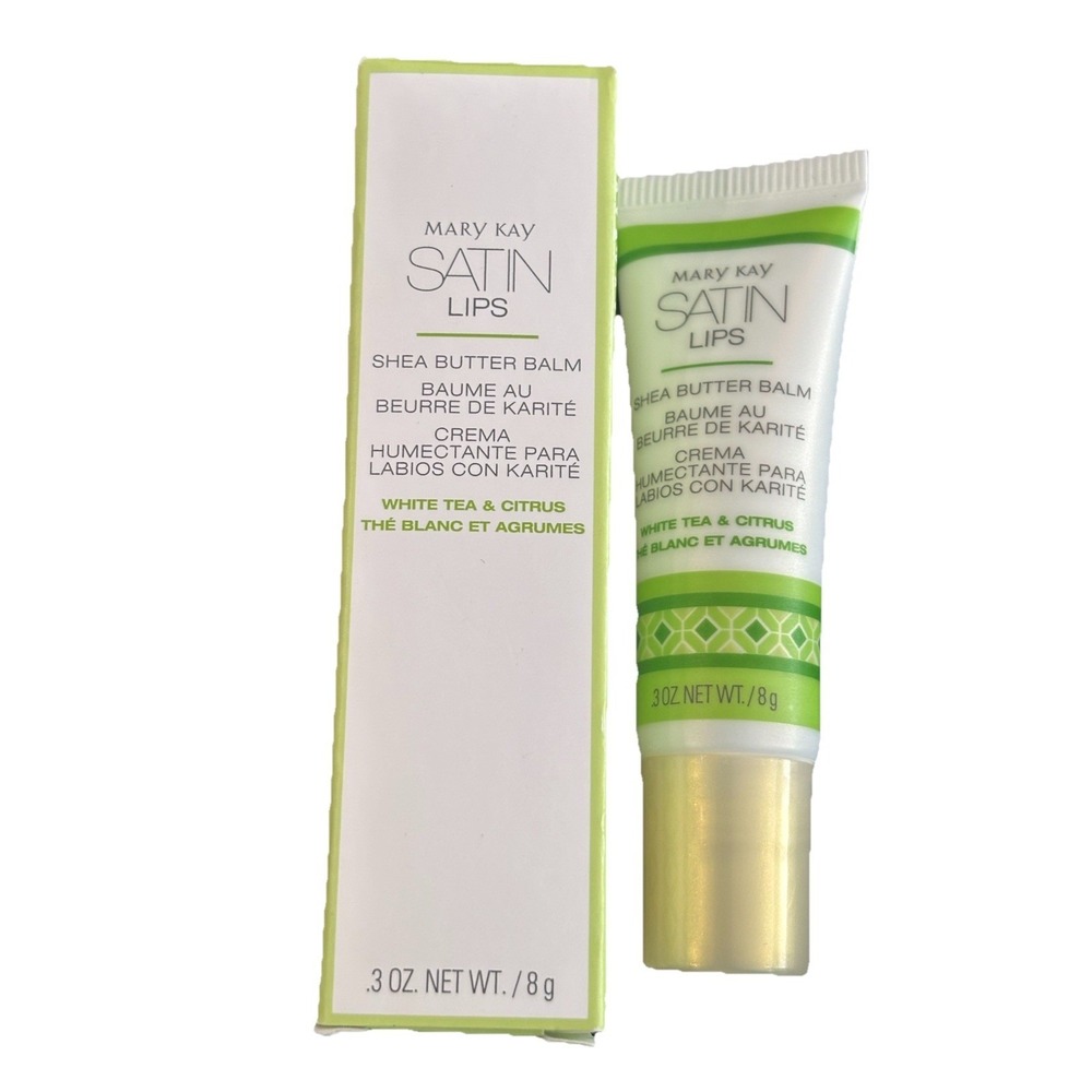 Mary Kay Satin Lips  Shea Butter Balm White Tea & Citrus